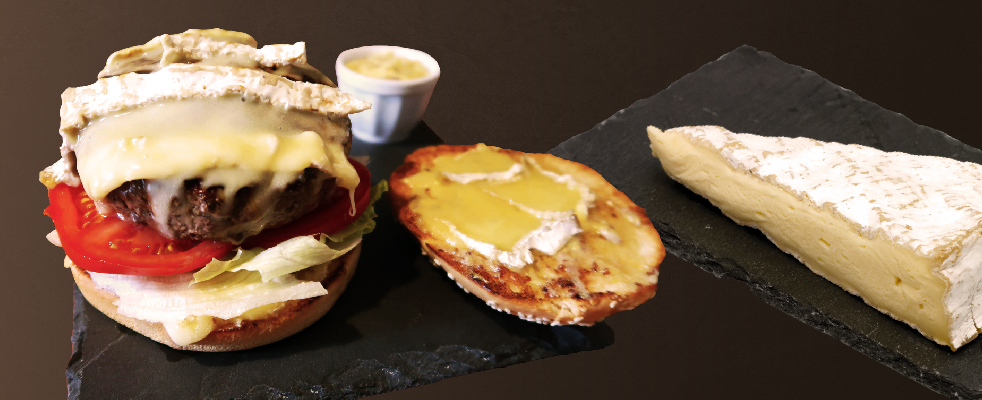 Gurmanski burger sa Brie sirom - Najbolji francuski sirevi i delikatesi u Beogradu i Novom Sadu-